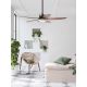 Lucci air 213175 - LED Dimmable ceiling fan LOUISVILLE 1xGX53/18W/230V brown + remote control