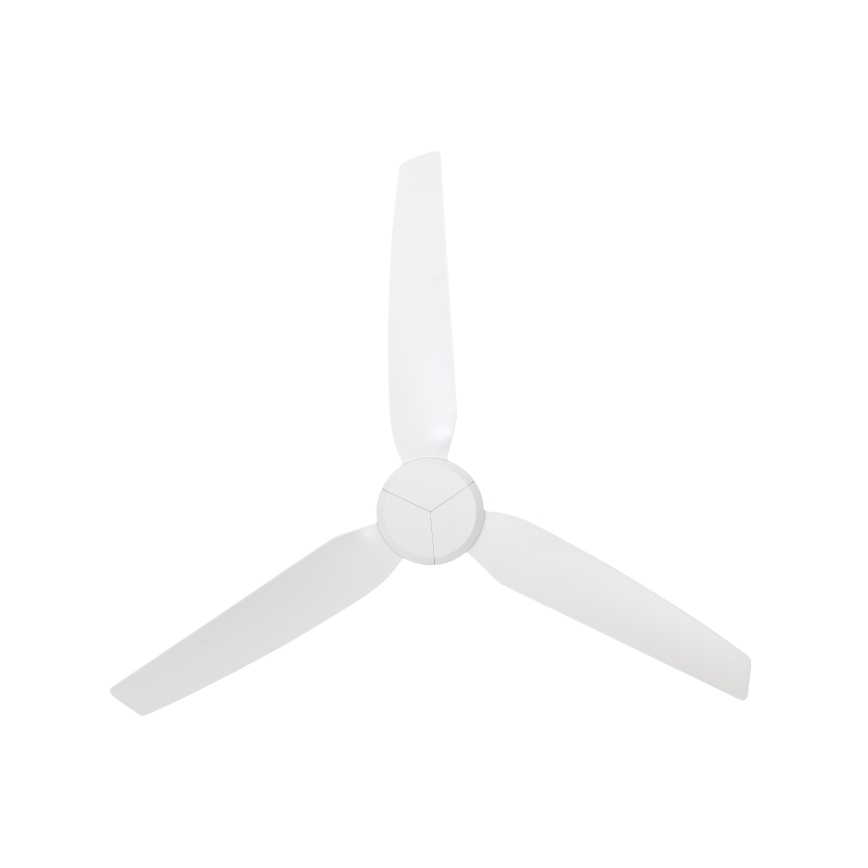 Lucci air 21616249 - Ceiling fan POLIS IP55 white + remote control