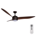Lucci air 512912 - LED Ceiling fan AIRFUSION NORDIC LED/20W/230V bronze