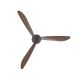 Lucci air 512912 - LED Ceiling fan AIRFUSION NORDIC LED/20W/230V bronze + remote control