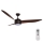 Lucci air 512912 - LED Ceiling fan AIRFUSION NORDIC LED/20W/230V bronze + remote control