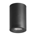 Luxera 48325 - Outdoor ceiling light MOPTI 1xGU10/7W/230V IP54 black