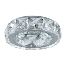 LUXERA 71055 - Suspended ceiling light CRYSTALS 1xGU10/50W/230V