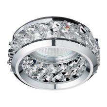 LUXERA 71061 - Suspended ceiling light CRYSTALS 1xGU10/40W/230V