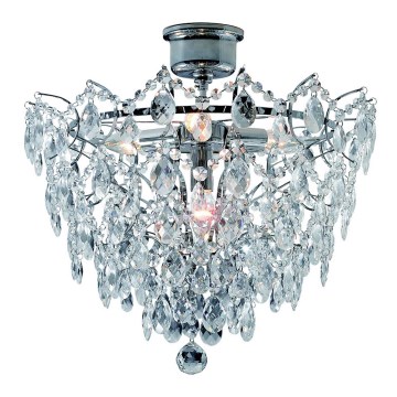 Markslöjd 100511 - Crystal surface-mounted chandelier ROSENDAL 4xE14/40W/230V