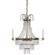 Markslöjd 105157 - Crystal chandelier on a chain MARIELUND 3xE14/40W/230V brass