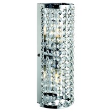 Markslöjd 105309 - Bathroom wall light LYSEKIL 2xG9/28W/230V IP44 chrome