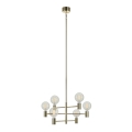 Markslöjd 106418 - Pendant chandelier CAPITAL 6xE27/60W/230V brass