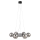 Markslöjd 108051 - Chandelier on a string CIRCLE 6xG9/20W/230V black