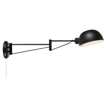 Markslöjd 108587 - Wall lamp PORTLAND 1xE27/40W/230V black