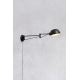 Markslöjd 108587 - Wall lamp PORTLAND 1xE27/40W/230V black