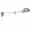 Markslöjd 108623 - Wall lamp PORTLAND 1xE27/40W/230V shiny chrome
