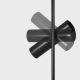 Maytoni C021CL-02B - Chandelier on a pole ELTI 2xGU10/50W/230V black
