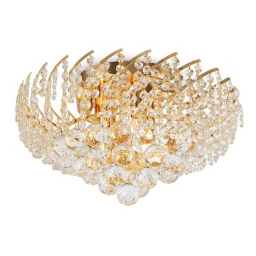 Maytoni DIA120-06-G - Ceiling light KAROLINA 6xE14/40W/230V