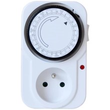 Mechanical timer switch weekly 16A/230V