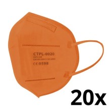 Media Sanex Respirator FFP2 NR Orange 20pcs