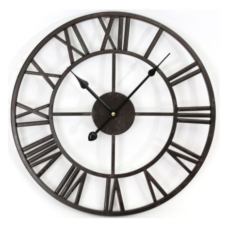 Metal wall clock Vintage 1xAA