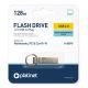Metal water-resistant Flash Drive USB 128GB chrome