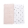 MOTHERHOOD - Muslin cover 2pcs Pink Squares 100x120 cm