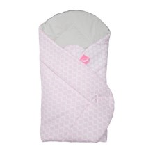 MOTHERHOOD - Swaddle blanket with coconut pad CLASSICS 75x75 cm pink