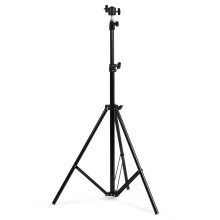 Multi-purpose tripod stand max. 210 cm black