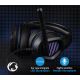 LED Gaming headphones with a microphone black