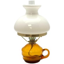 Oil lamp KLÁRA 34 cm amber