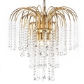 ONLI - Chandelier on a chain PIOGGIA 5xE14/6W/230V gold
