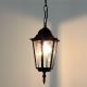 Outdoor chandelier on a chain 1xE27/60W/230V black