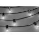 Outdoor decorative chain GARLAND 12 m 10xE27/15W/230V IP44