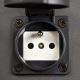 Outdoor lamp with a socket NEW YORK 1xE27/40W/230V IP44