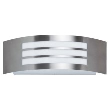 Outdoor wall light 1xE27/11W/230V IP44 stainless steel