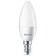 PACK 3x LED Light bulb Philips B35 E14/5.5W/230V 2,700K