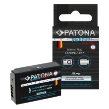 PATONA - Battery Canon LP-E17 1050mAh Li-Ion Platinum Decoded