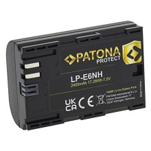 PATONA - Battery Canon LP-E6NH 2400mAh Li-Ion Protect EOS R5/R6