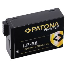 PATONA - Battery Canon LP-E8/LP-E8+ 1300mAh Li-Ion Protect