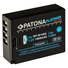 PATONA - Battery Fuji NP-W126S 1050mAh Li-Ion Platinum USB-C charging