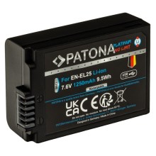 PATONA - Battery Nikon EN-EL25 1250mAh Li-Ion Platinum USB-C charging