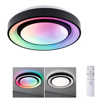 Paulmann 70544 - LED RGBW/22W Dimmable ceiling light RAINBOW 230V 3000-6500K + remote control