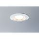Paulmann 93973 - LED/6,8W IP44 Bathroom recessed light COIN 230V
