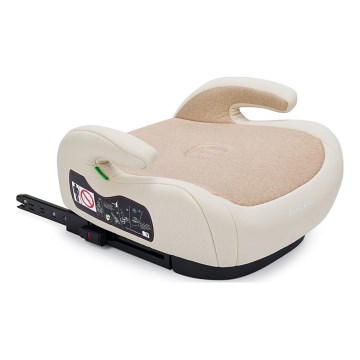 PETITE&MARS - Car booster seat OPTIMUS PRO i-Size 125-150 cm (22-36 kg) beige