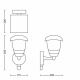 Philips - Outdoor wall light with a sensor 1xE27/60W IP44