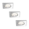Philips 59007/11/P0 - SET 3x LED suspended ceiling light DREAMINESS LED/4.5W