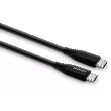 Philips DLC5206C/00 - USB cable USB-C 3.0 connector 2m black/grey