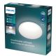 Philips - LED bathroom ceiling light 1xLED/10W/230V IP44 4000K
