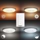 Philips - LED Dimmable bathroom light Hue STRUANA LED/25W/230V IP44 + remote control