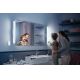 Philips - LED Dimmable bathroom lighting Hue ADORE LED/20W/230V IP44 + remote control