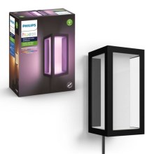Philips - LED RGBW Dimmable outdoor wall light Hue IMPRESS 2xLED/8W/24V 2000-6500K IP44