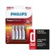 Philips LR03P4B/10 - 4 pcs Alkaline battery AAA POWER ALKALINE 1,5V