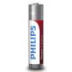 Philips LR03P4F/10 - 4 pcs Alkaline battery AAA POWER ALKALINE 1,5V